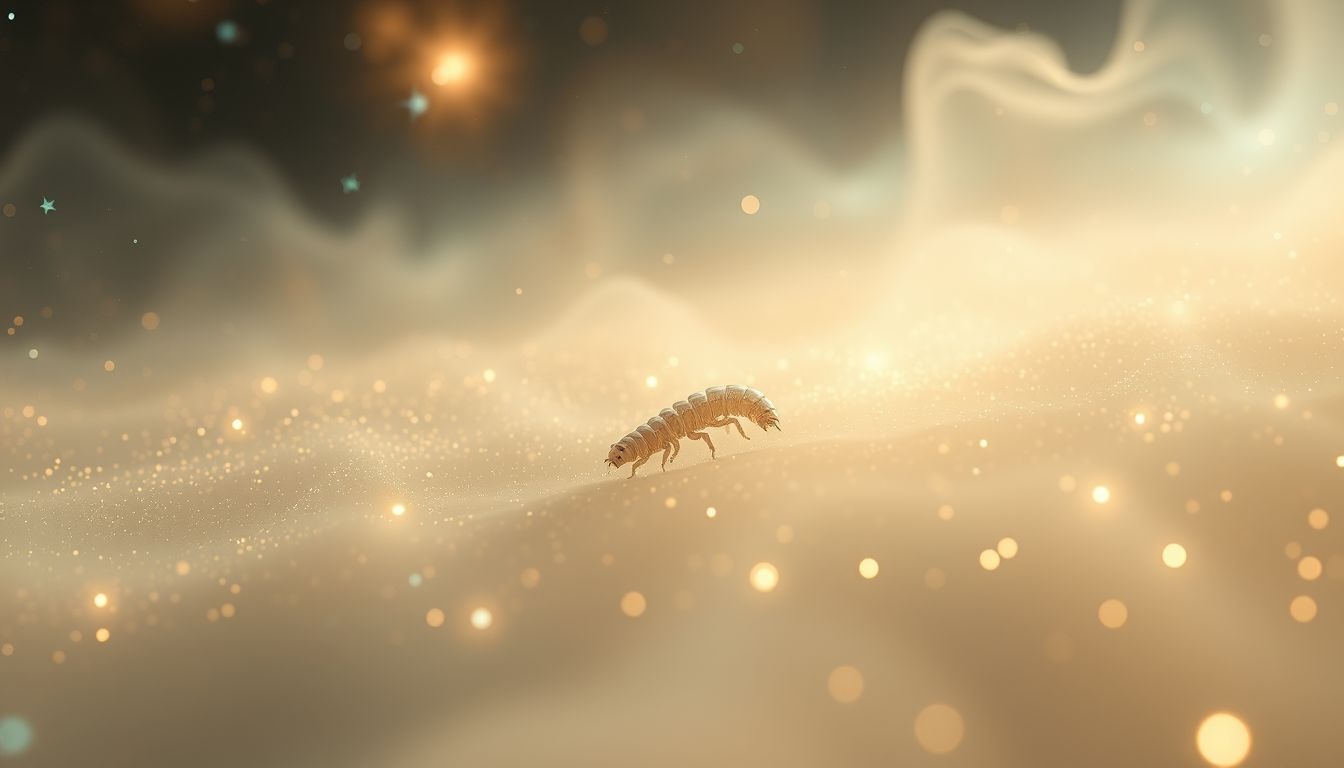 La tique qui rampe symbolise une menace insidieuse et persistante.