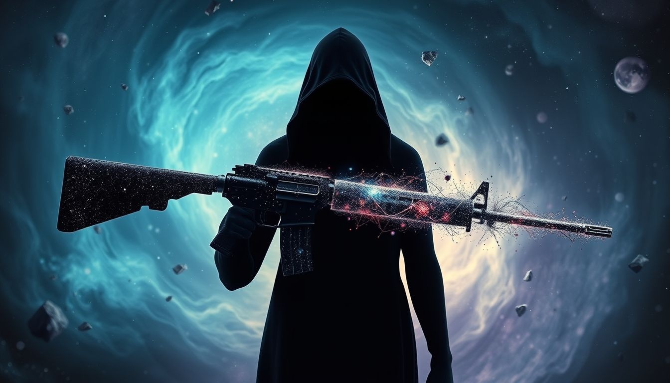 Rêver d'un fusil pointé symbolise souvent une menace imminente.