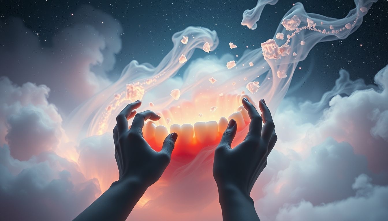 Les dents cariées symbolisent souvent l'insécurité financière dans les rêves.