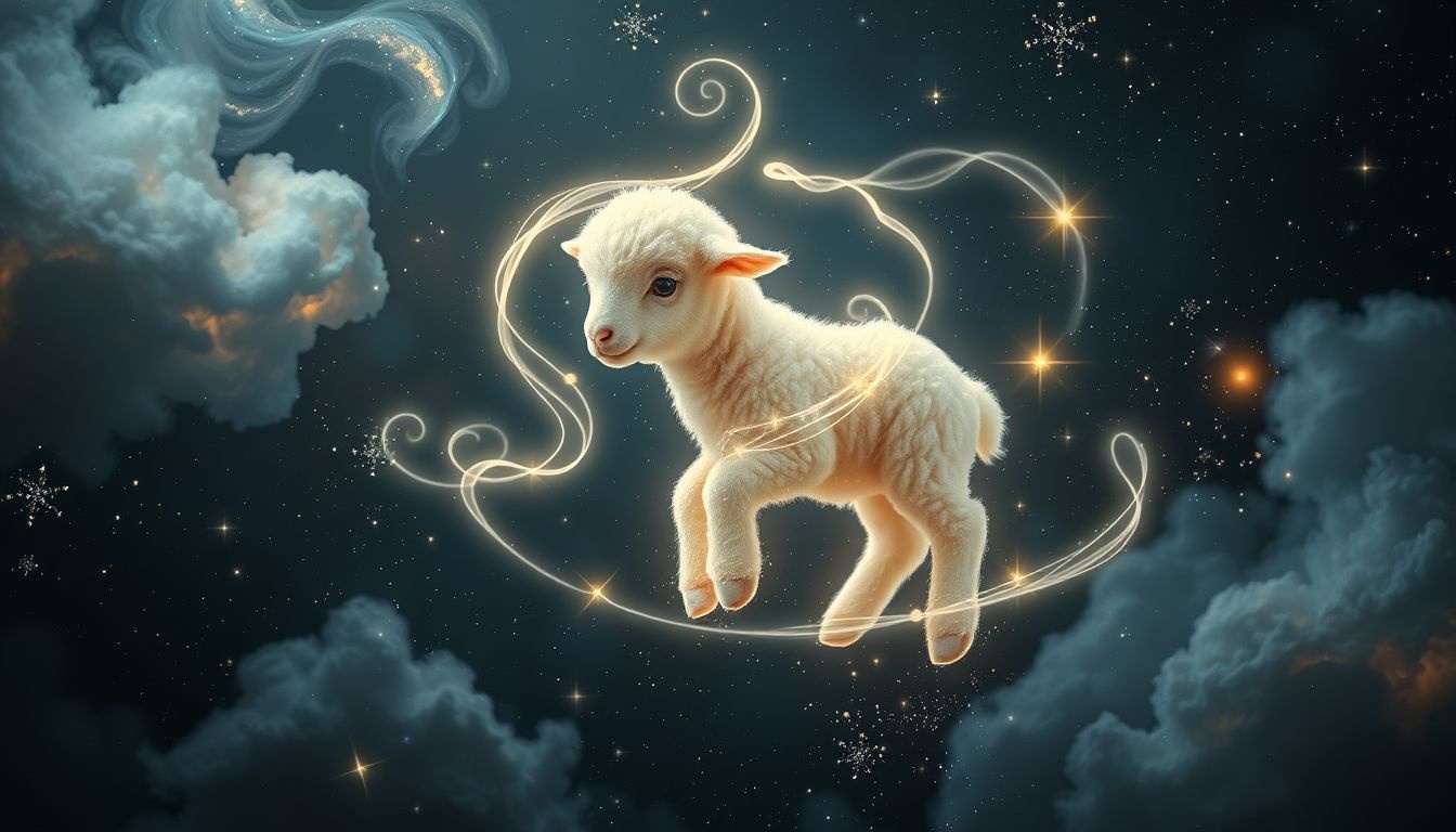 Le bêlement d'agneau symbolise souvent l'innocence et la fragilité.