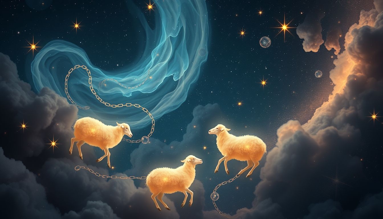 Le bêlement symbolise ambition, compétition et peur de l’échec professionnel.