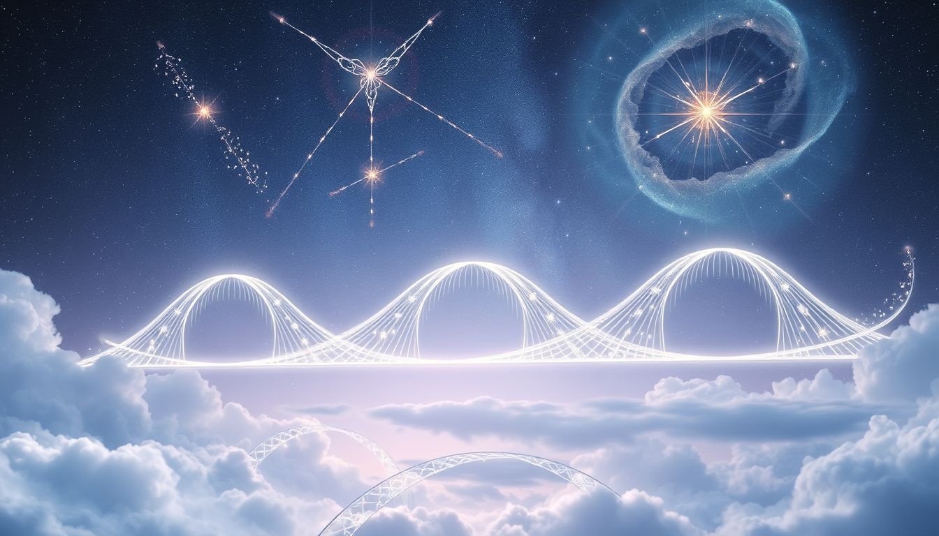 Les ponts dans les rêves symbolisent souvent la transition ou le lien.