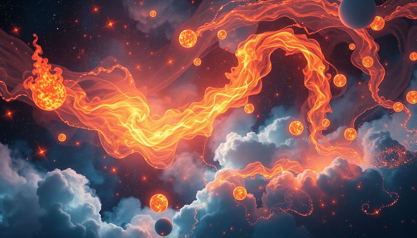 Les rêves de conflagration symbolisent souvent une transformation intérieure intense.