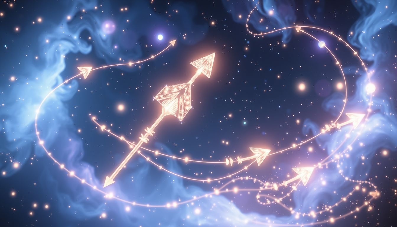 Les flèches symbolisent souvent un message clair et ciblé.