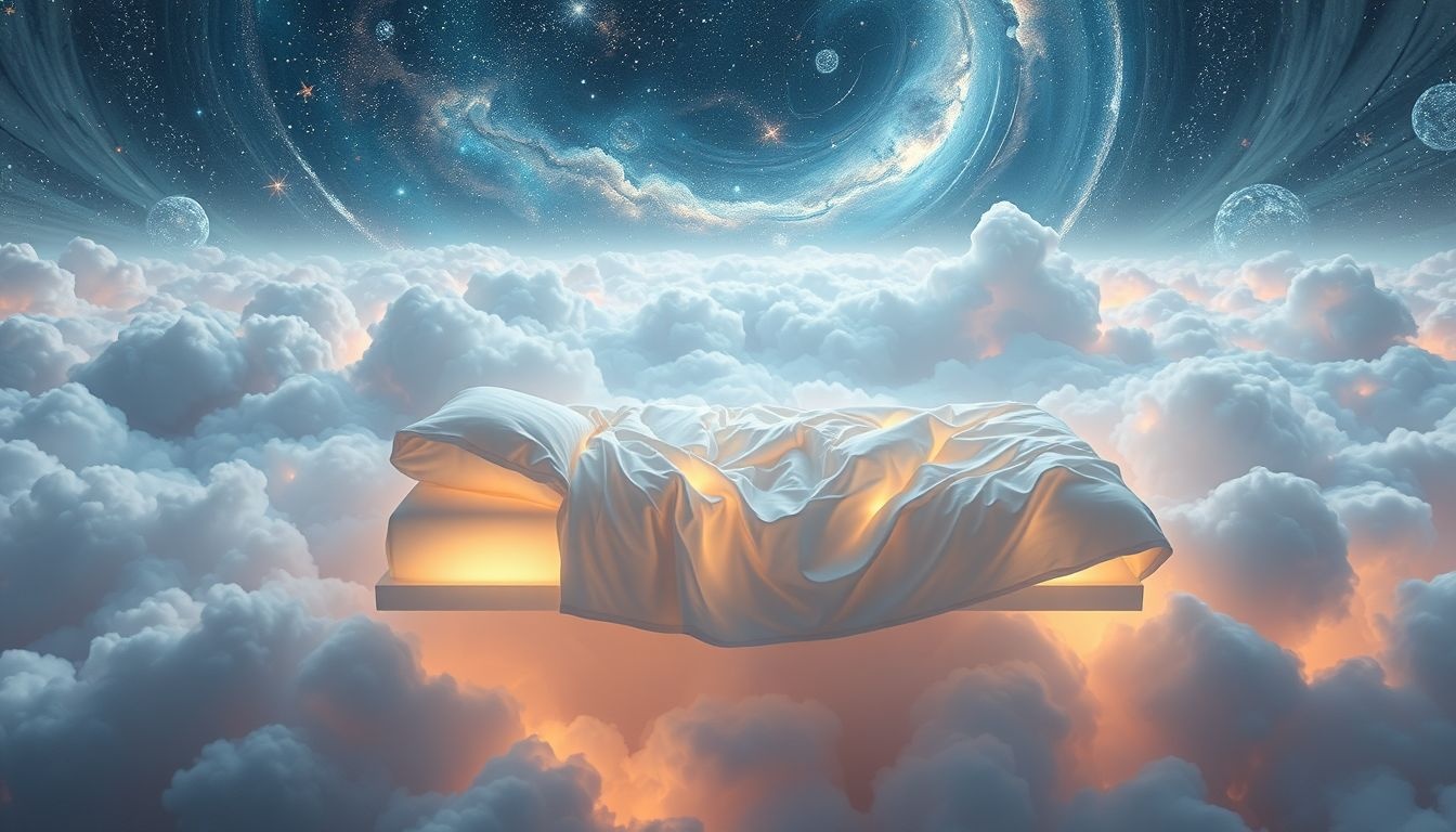 Faire le lit en rêve lucide symbolise contrôle et maîtrise personnelle.