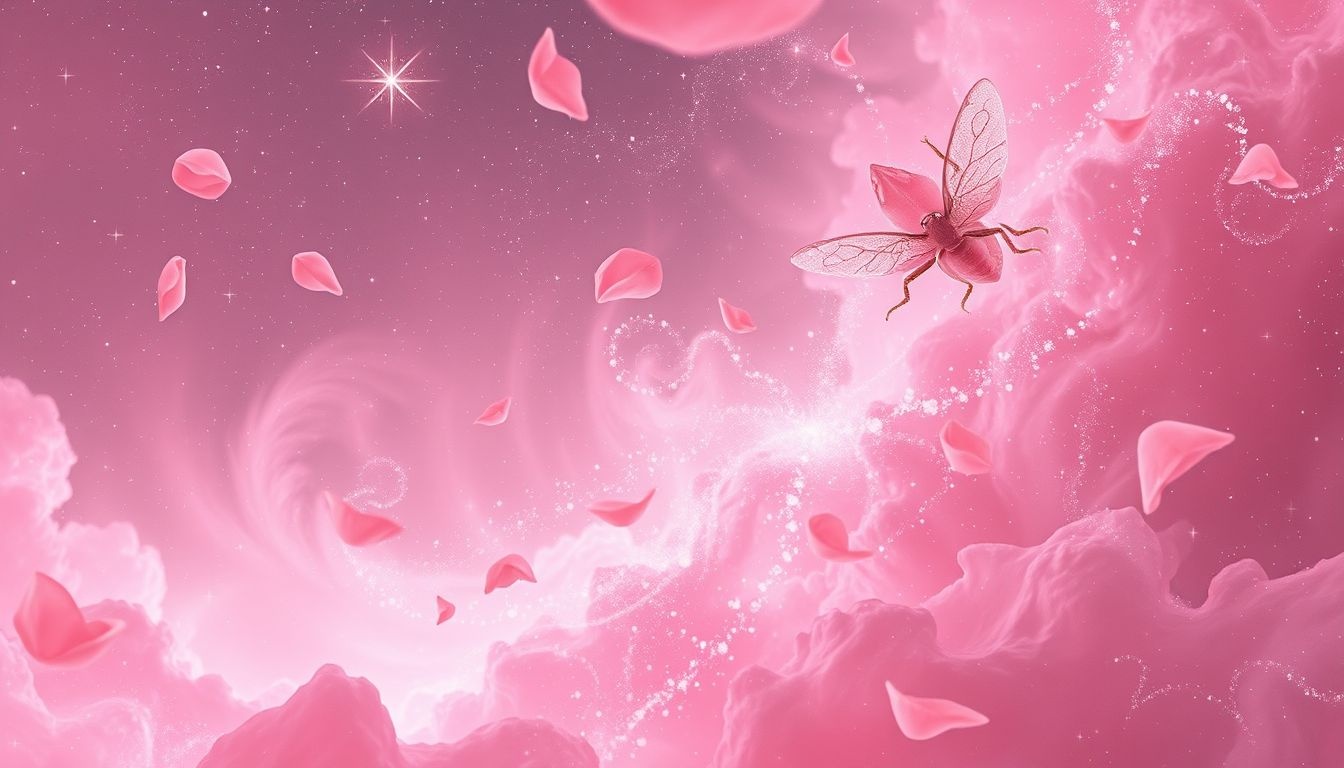 Le rose symbolise l’amour et la transformation dans les rêves.