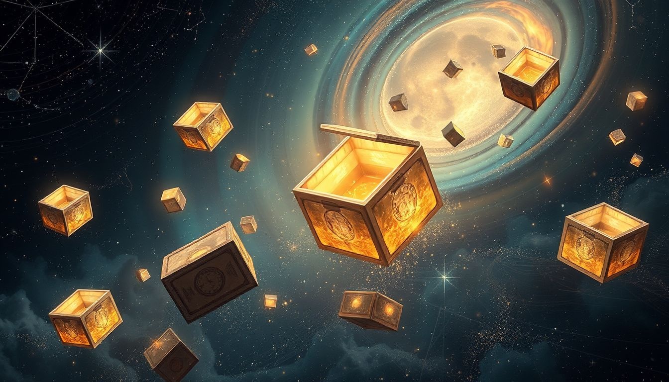 Un écrin brisé symbolise souvent une déception sentimentale profonde.