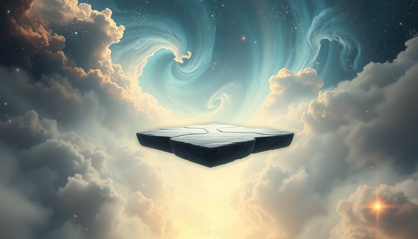 La corniche étroite symbolise un équilibre précaire entre aspirations et dangers.