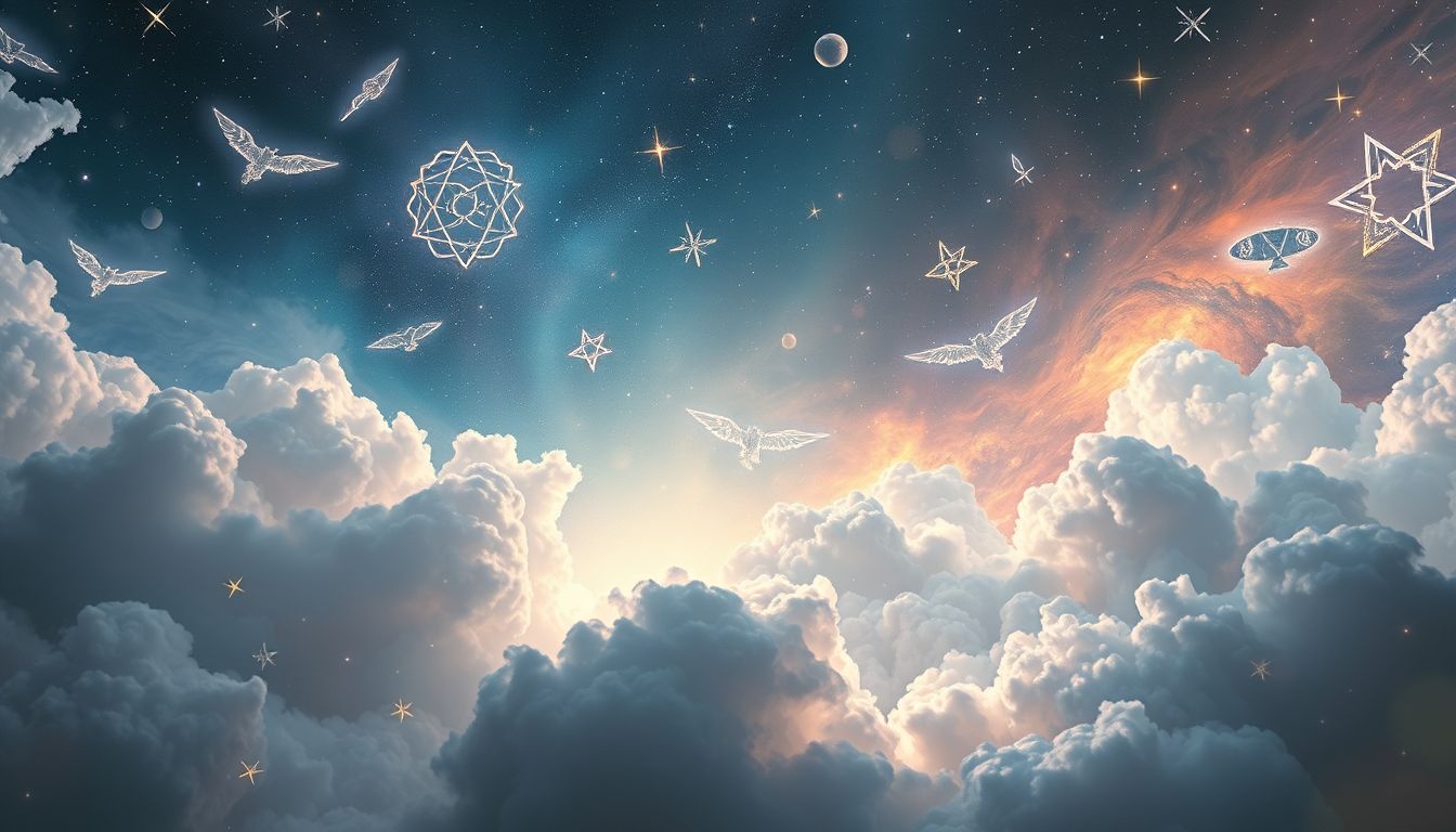 Dans certaines cultures, la légèreté symbolise l'élévation spirituelle onirique.