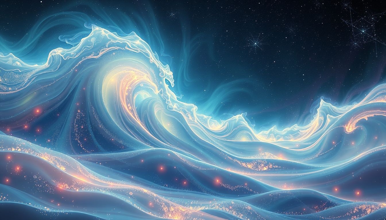 La marée haute reflète souvent des émotions puissantes et changeantes.