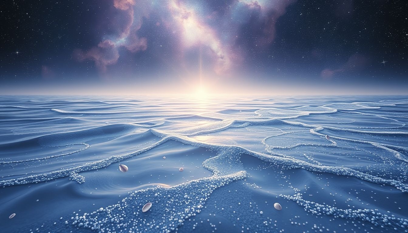 La plage symbolise un espace de transition entre terre et mer.