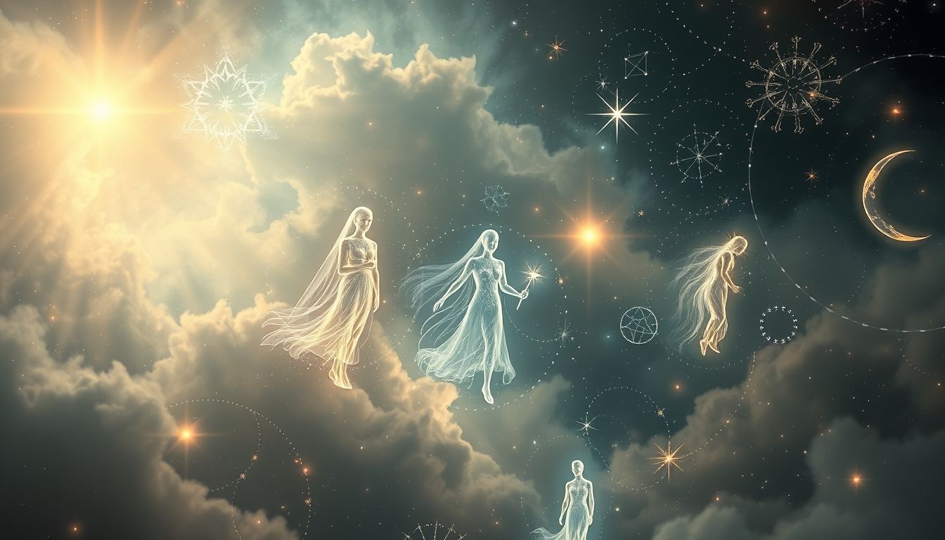 Le bâton incarne le Sage guidant le Chercheur intérieur voyageur.