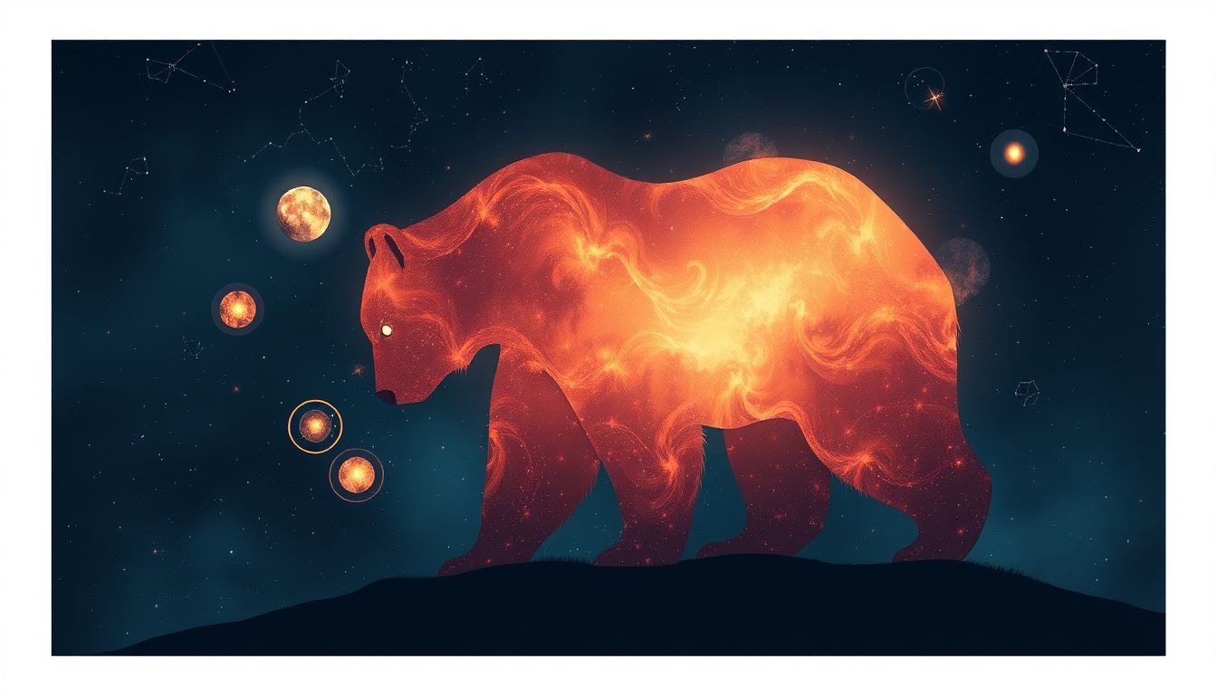 L’ours brun symbolise force, protection et introspection dans les rêves.