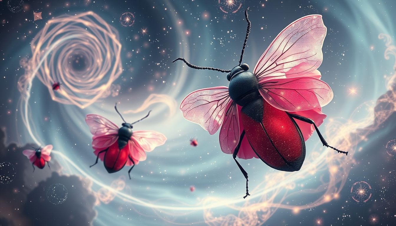 Le hanneton des roses symbolise la transformation selon Jung.