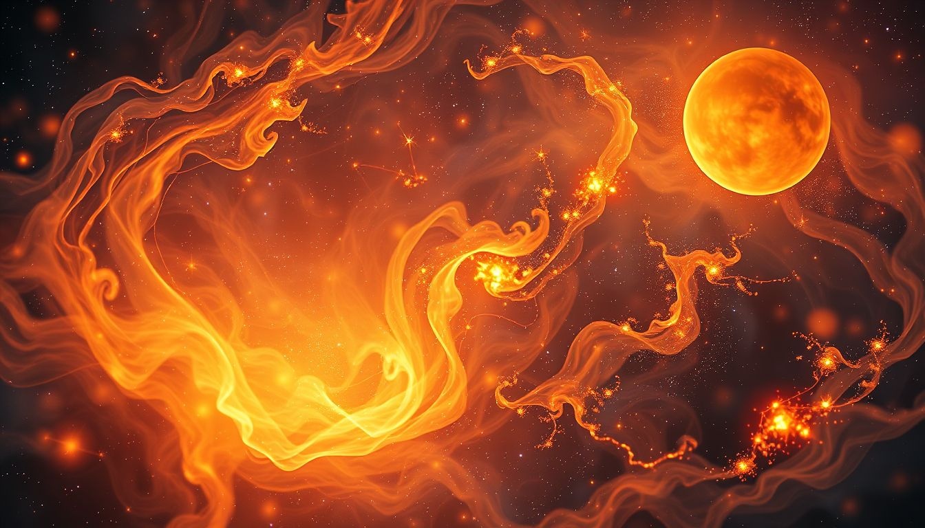 Rêver d’une conflagration symbolise souvent une transformation intérieure intense.