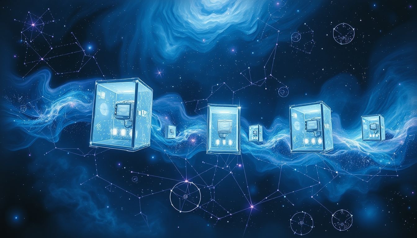 Les armoires électriques symbolisent souvent le contrôle et l'énergie intérieure.