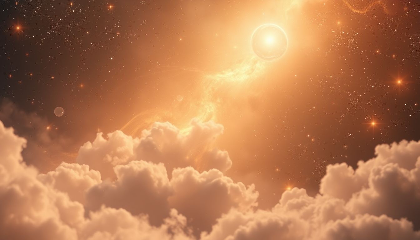 La lueur symbolise souvent renouveau, paix intérieure et guérison.