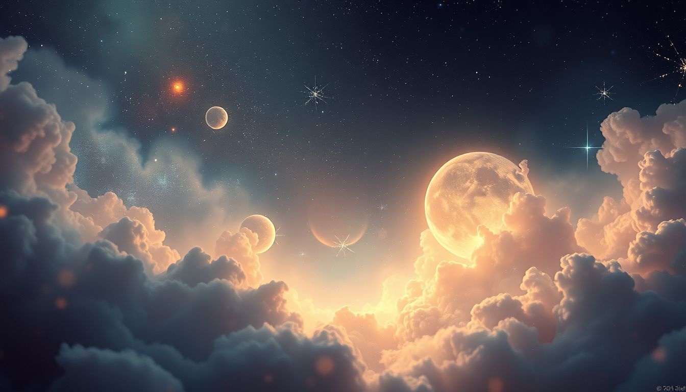 La lueur inconnue symbolise l’intuition émergeant du subconscient mystérieux.
