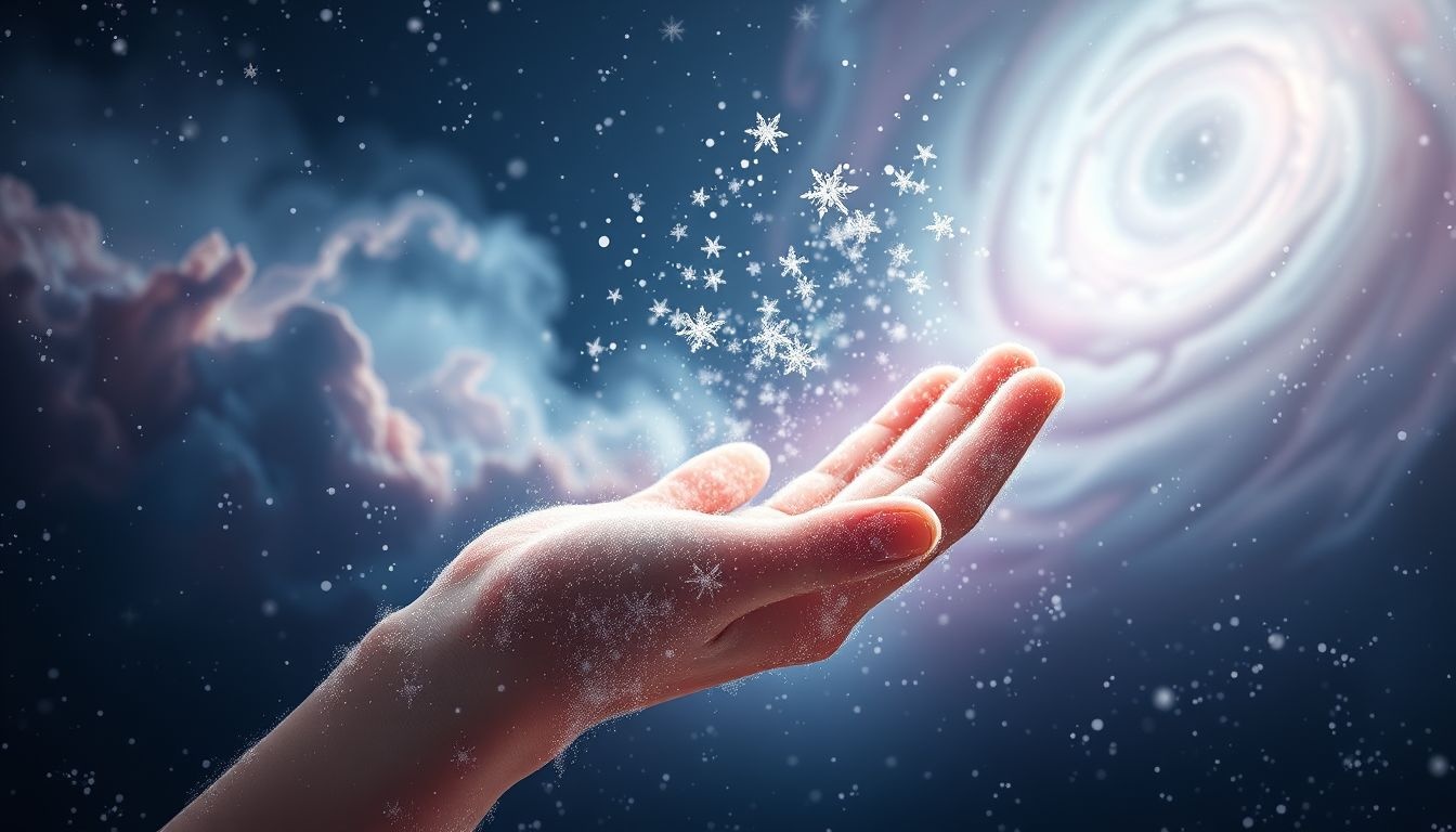 Manger de la neige symbolise un désir profond de purification intérieure.