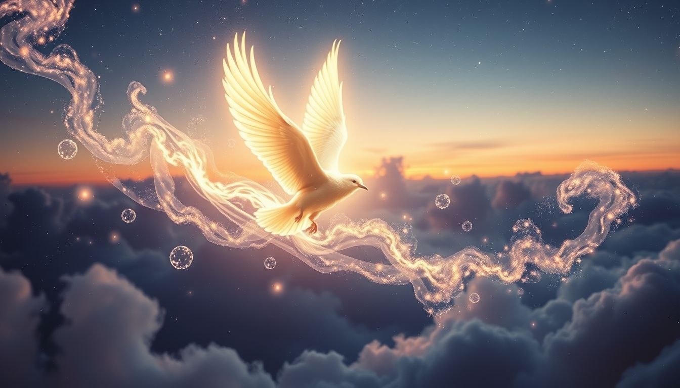 Le matinet volant symbolise la quête de liberté et d'élévation personnelle.