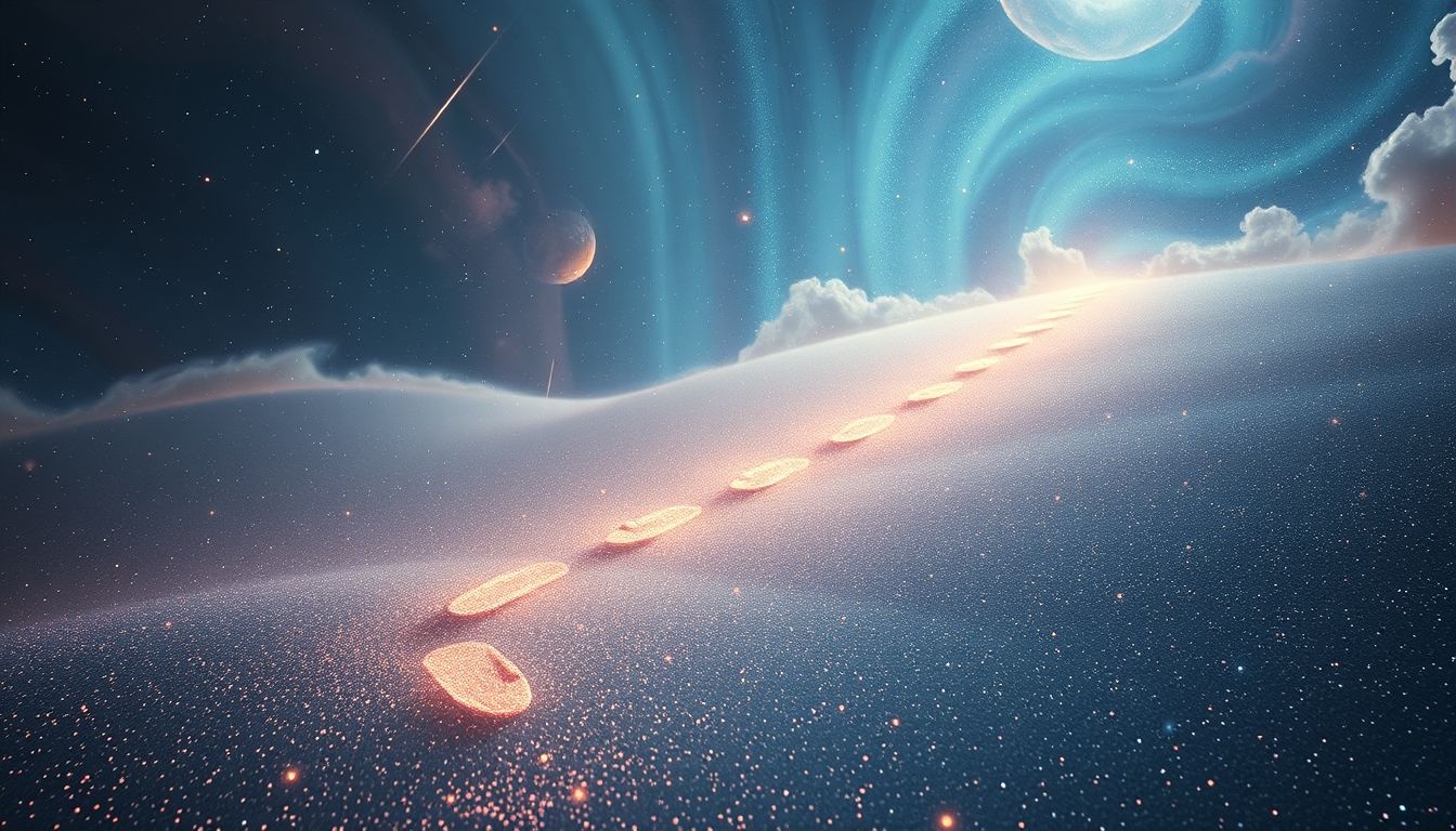 Rêver de pas qui traînent symbolise souvent l'hésitation intérieure.
