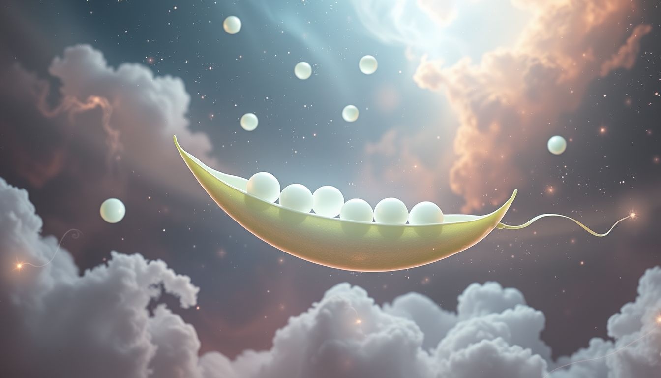 Rêver d'acheter des pois symbolise nouvelles opportunités financières.