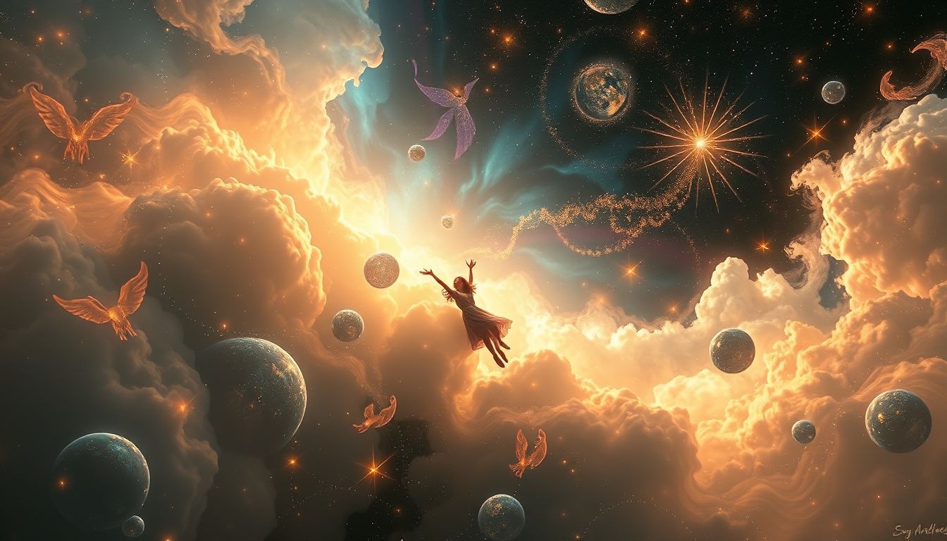 Rêver d'enchantement révèle un désir profond d'évasion et liberté.