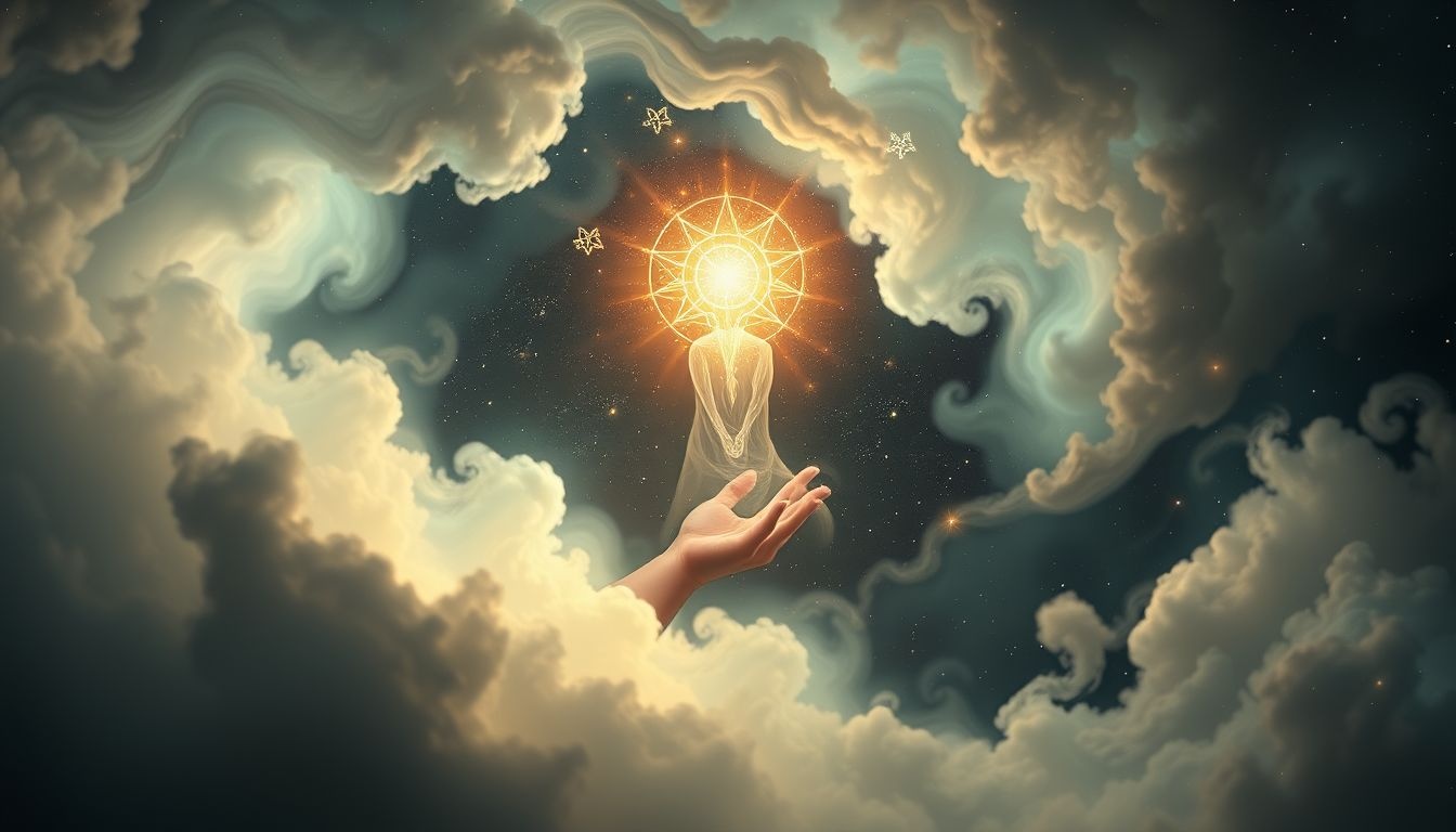 Rêver d'obtenir la sagesse symbolise une quête de vérité intérieure.