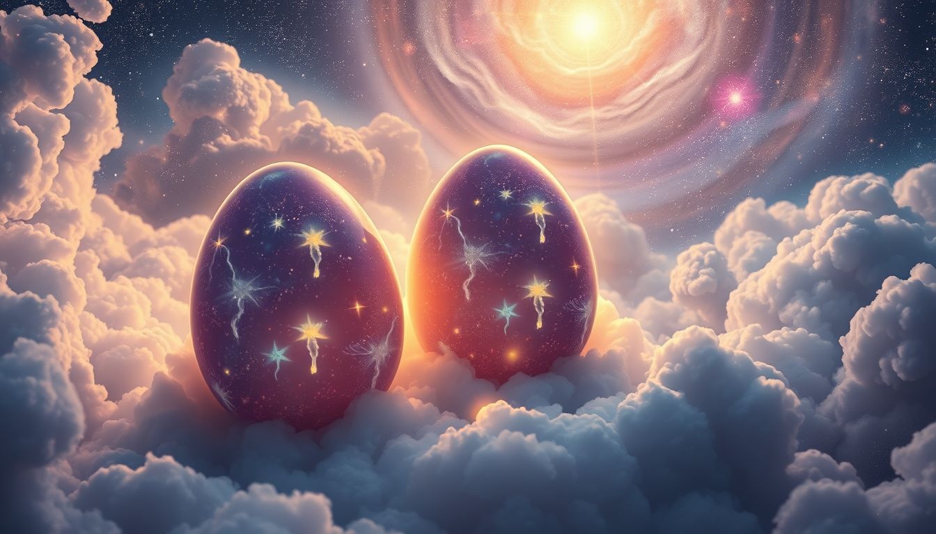 Rêver d'œufs d'oiseau-tonnerre symbolise naissances et opportunités nouvelles.