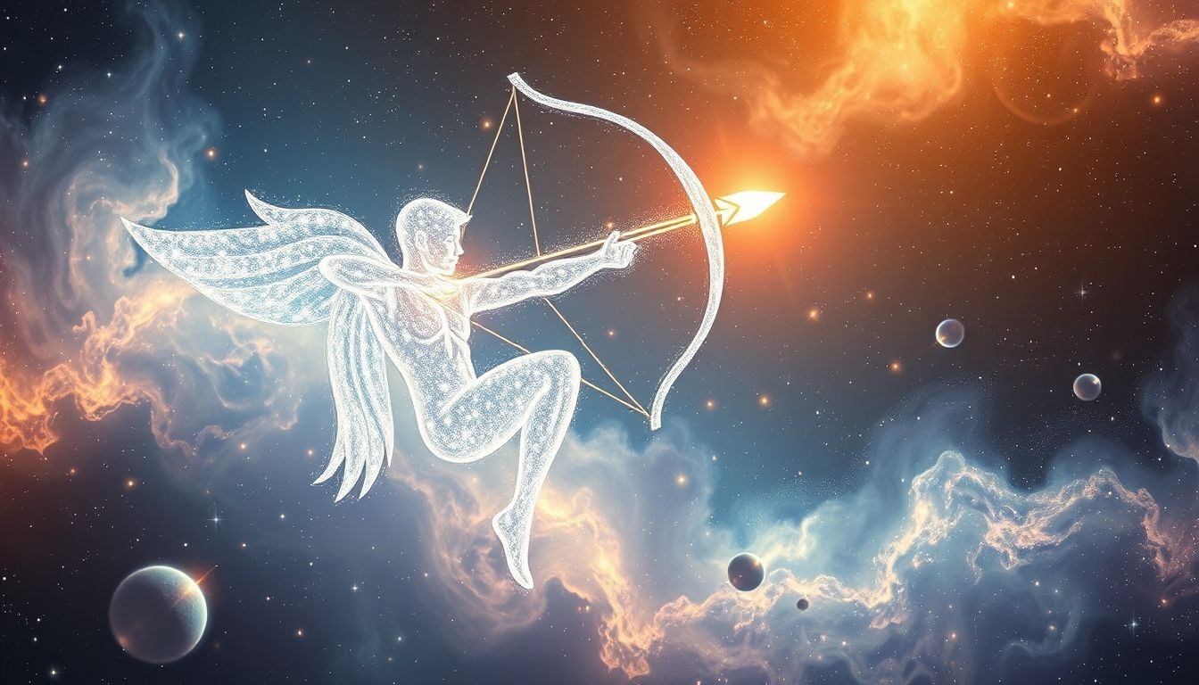 Rêver d’un archer céleste révèle une quête spirituelle profonde.