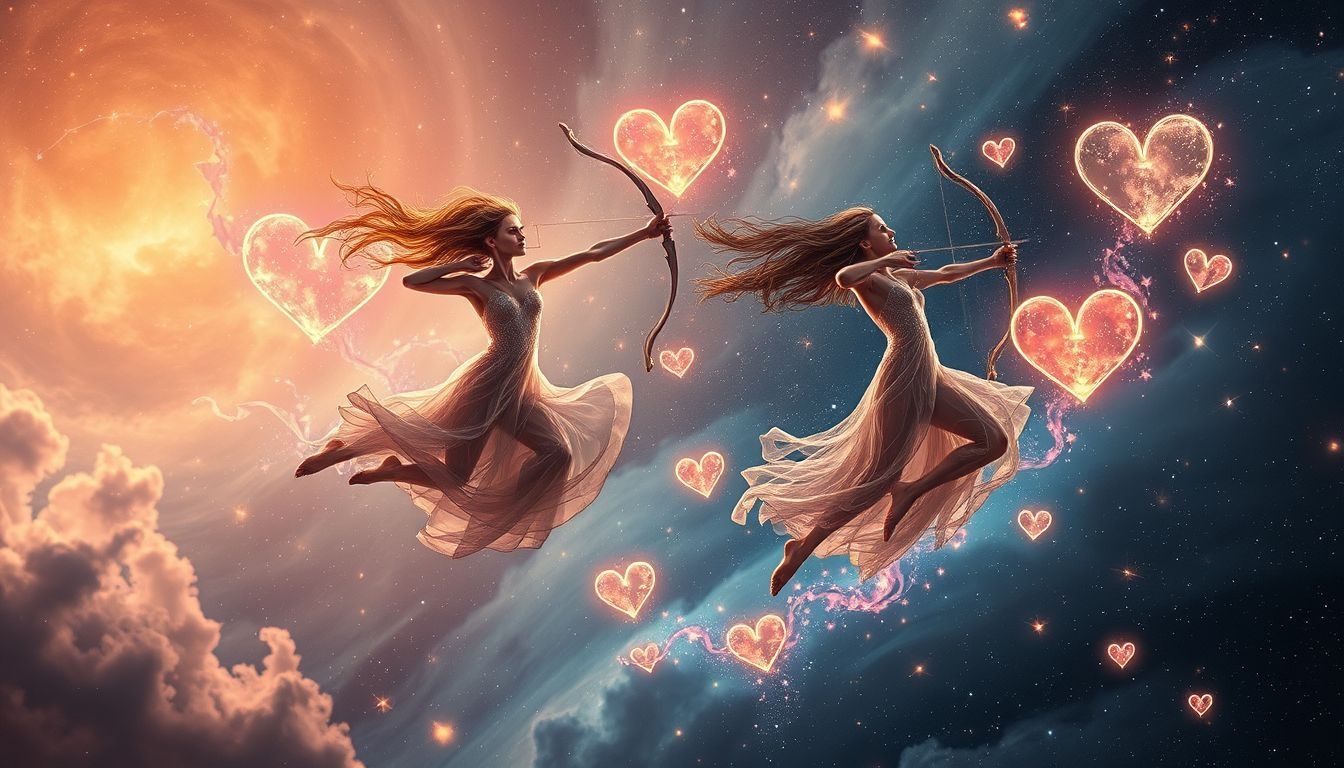 Rêver d’un archer symbolise amour passionné et liberté mythologique.