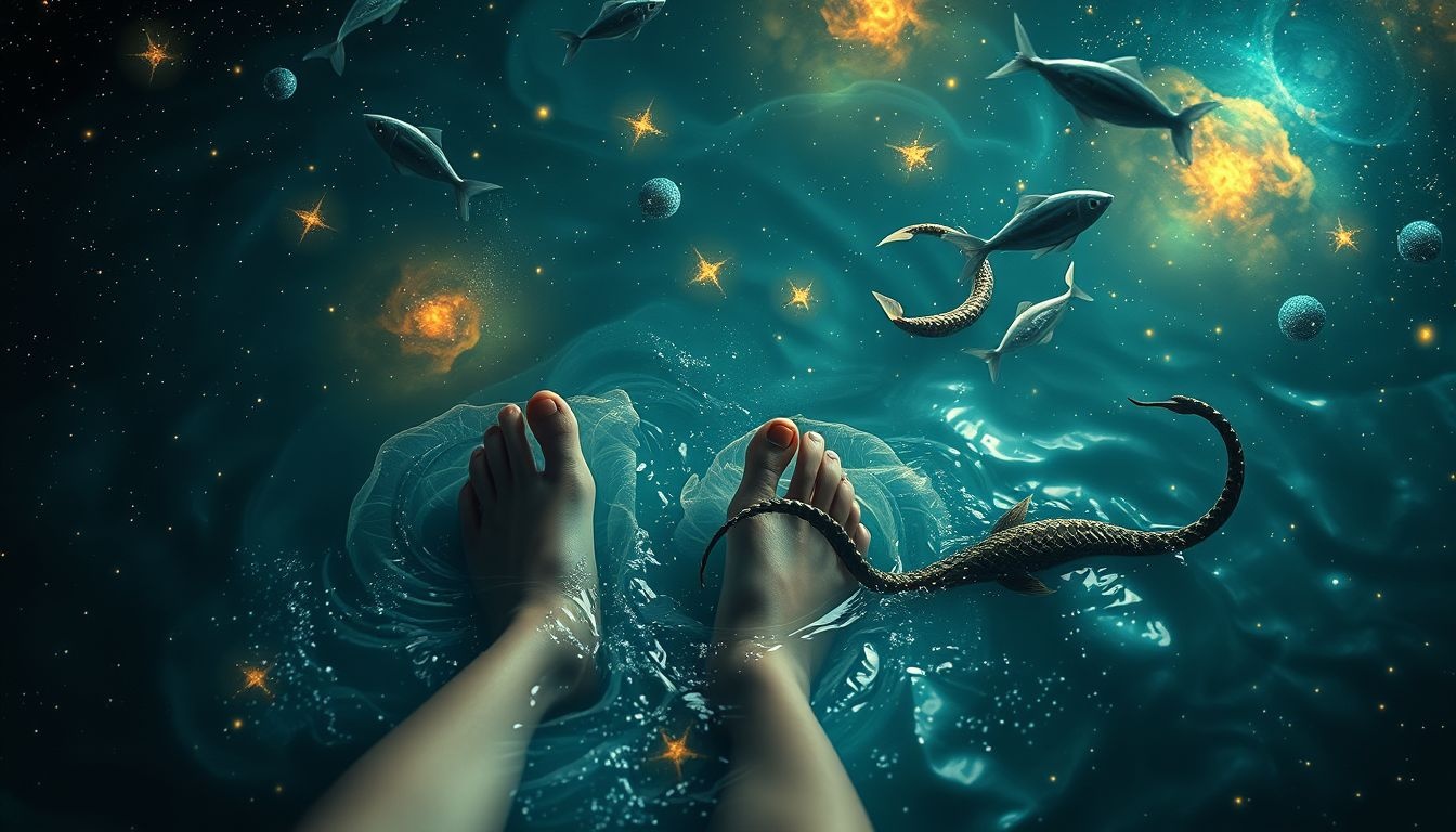 Rêver d'animaux dans un bain de pieds révèle peurs et instincts cachés.