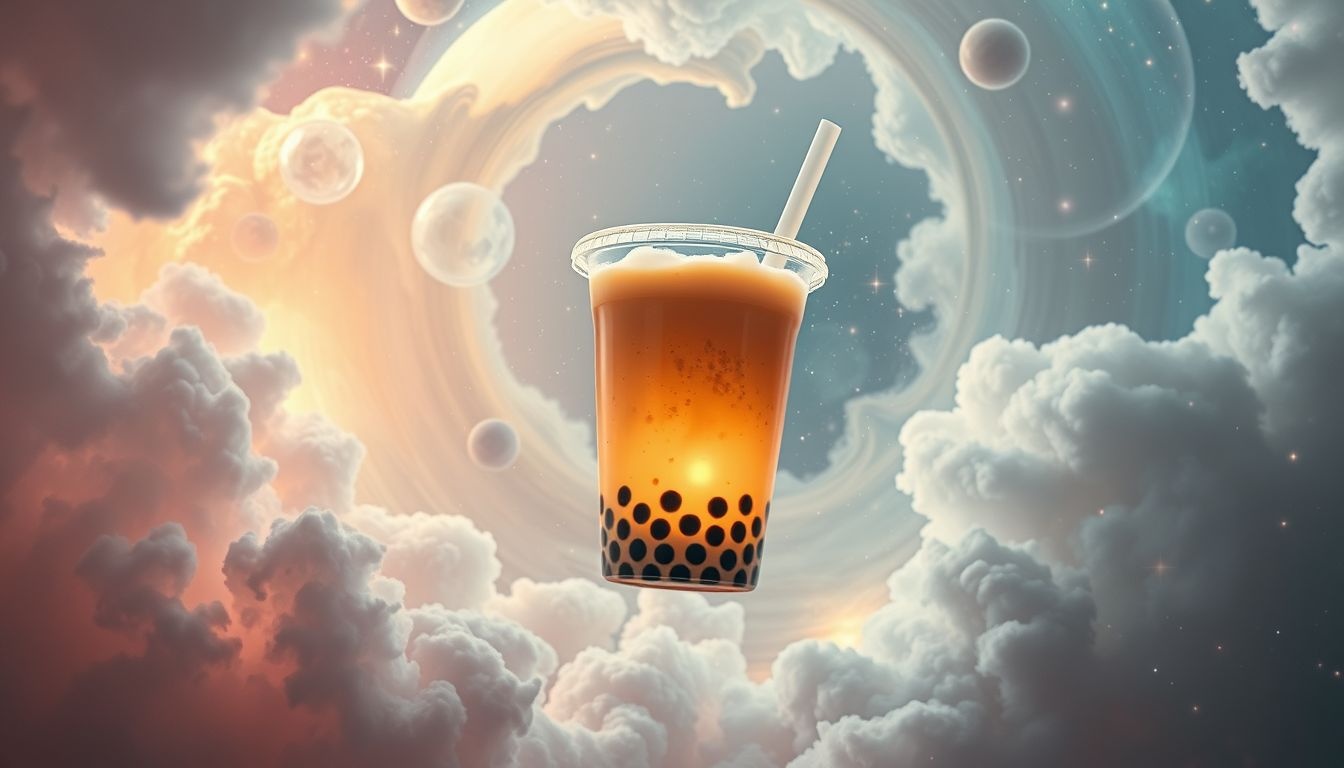 Rêver de boba au travail symbolise créativité et pause nécessaire.