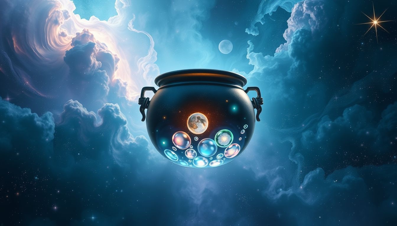 Rêver d’un chaudron symbolise souvent un potentiel caché à découvrir.