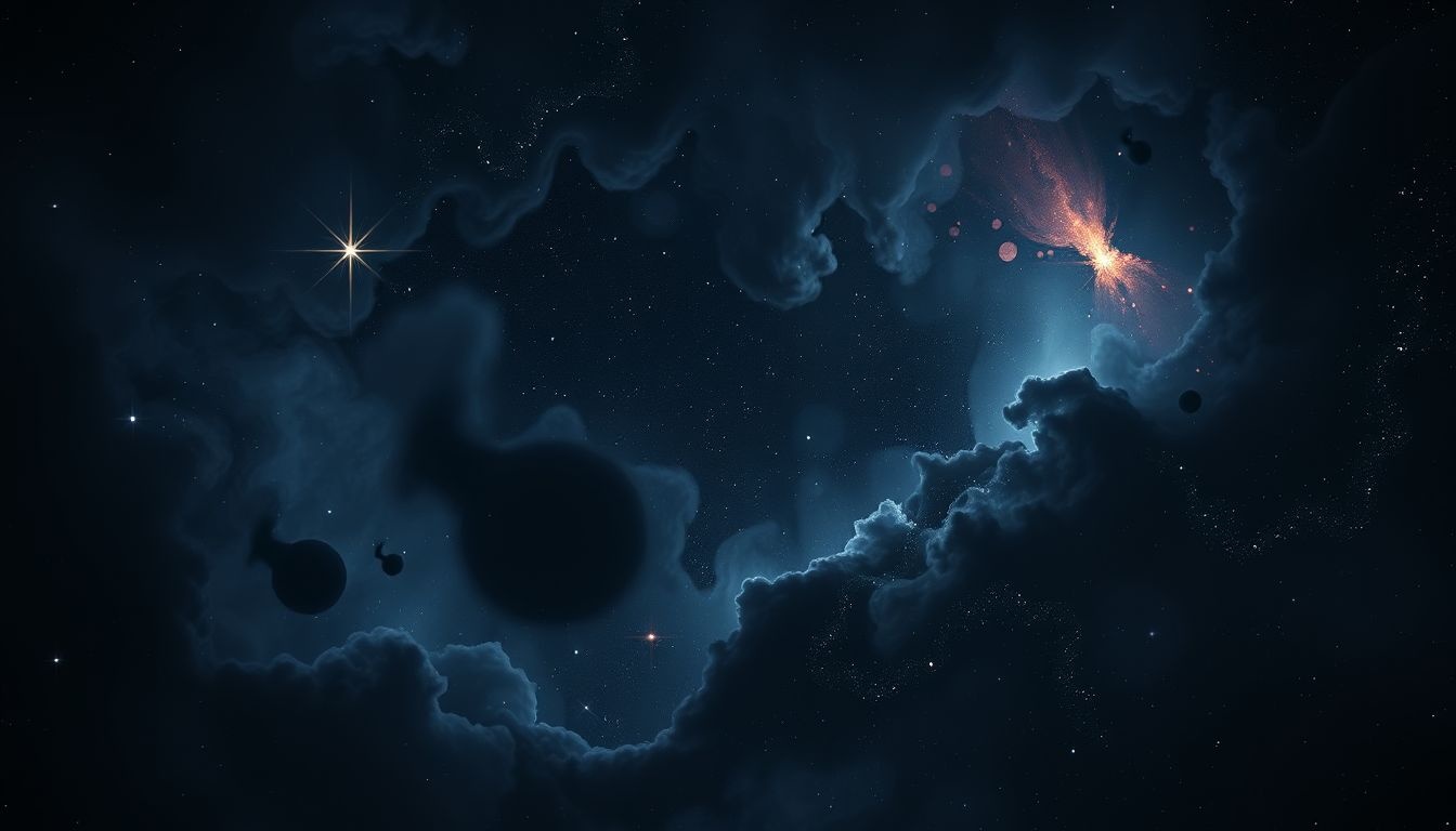 Rêver d’un ciel noir symbolise souvent peur et anxiété profondes.