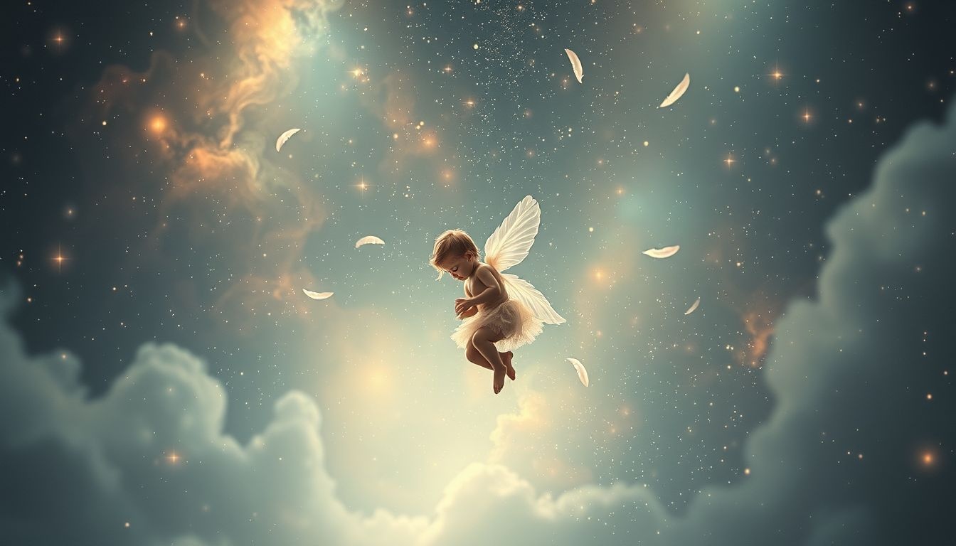 Rêver d’enfant parachutiste symbolise innocence protégée et renouveau imminent.