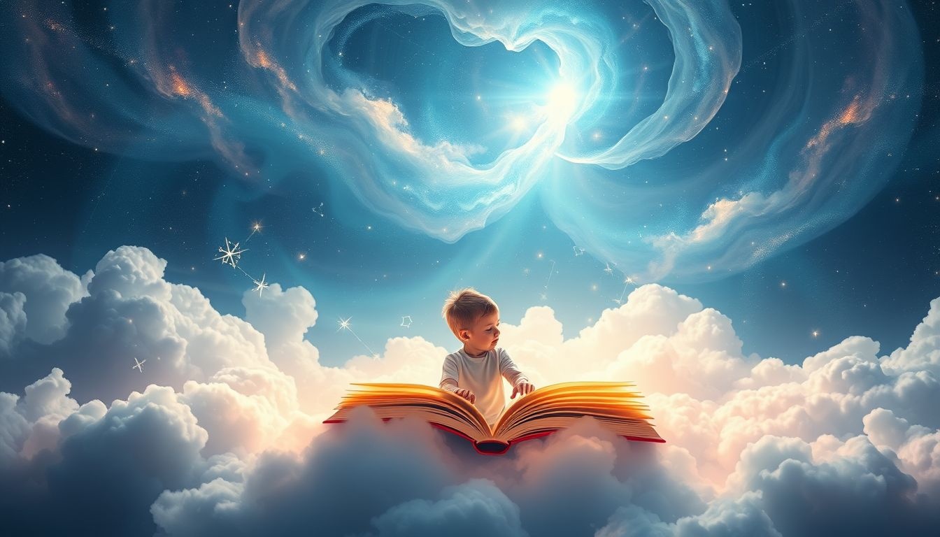 Rêver d’un garçon lisant symbolise éveil intellectuel et curiosité.