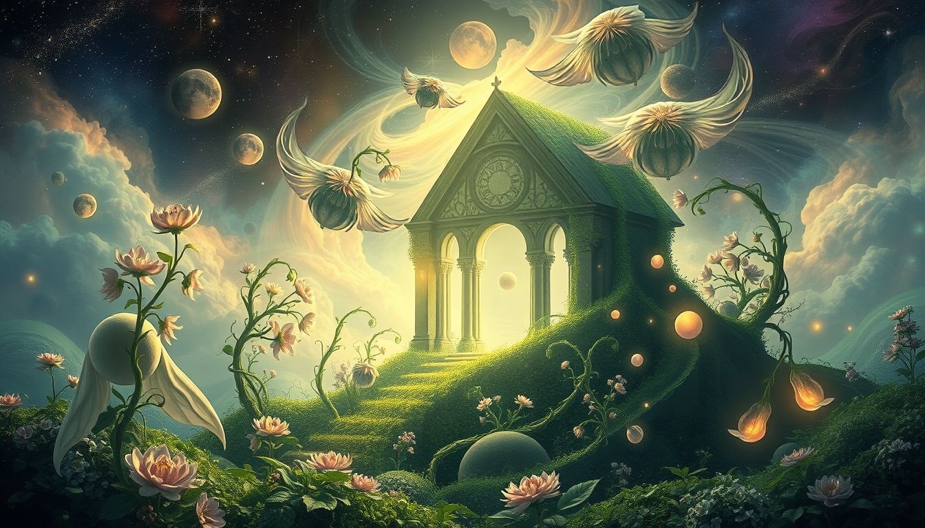 Rêver d'un hospice avec jardin symbolise renouveau et cycle vital.