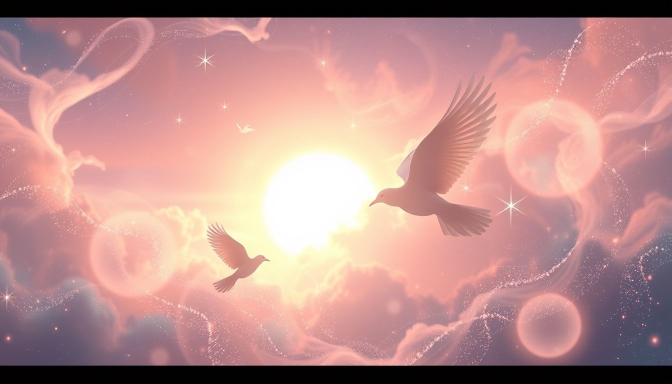 Rêver du chant des oiseaux au lever du soleil symbolise l'espoir.