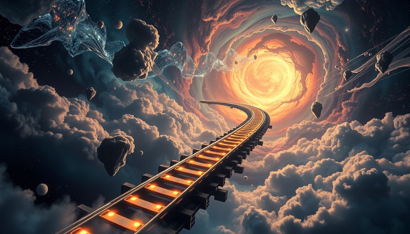 Rêver d'un métro qui déraille symbolise inquiétude face à l'inattendu.