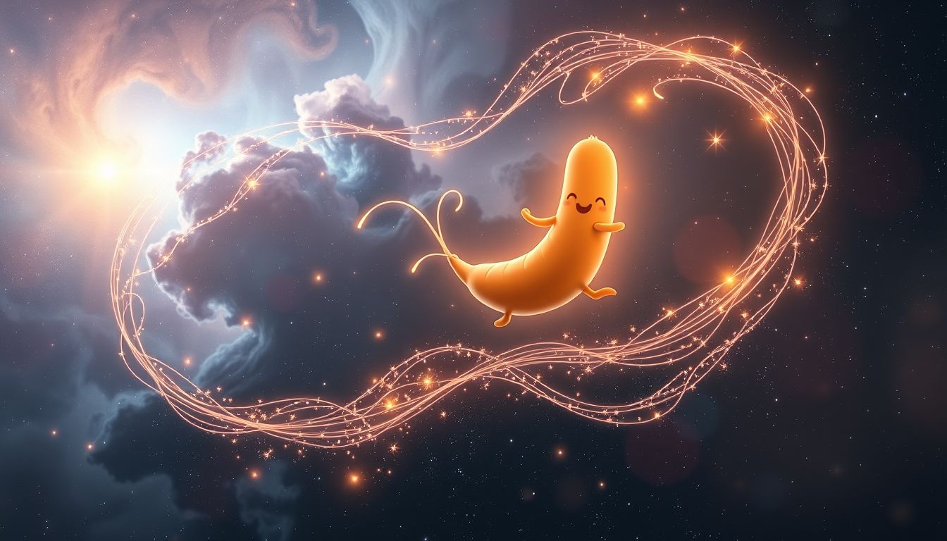 Rêver d'un saucisson dansant symbolise la joie et la fête.