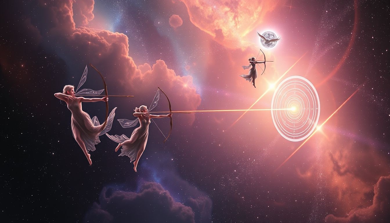 Rêver d’un tournoi d’arc révèle désir de reconnaissance et défi.