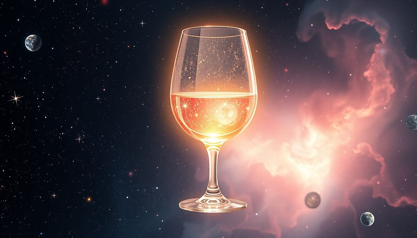 Rêver d'un verre à vin se remplissant promet fortune et surprises.