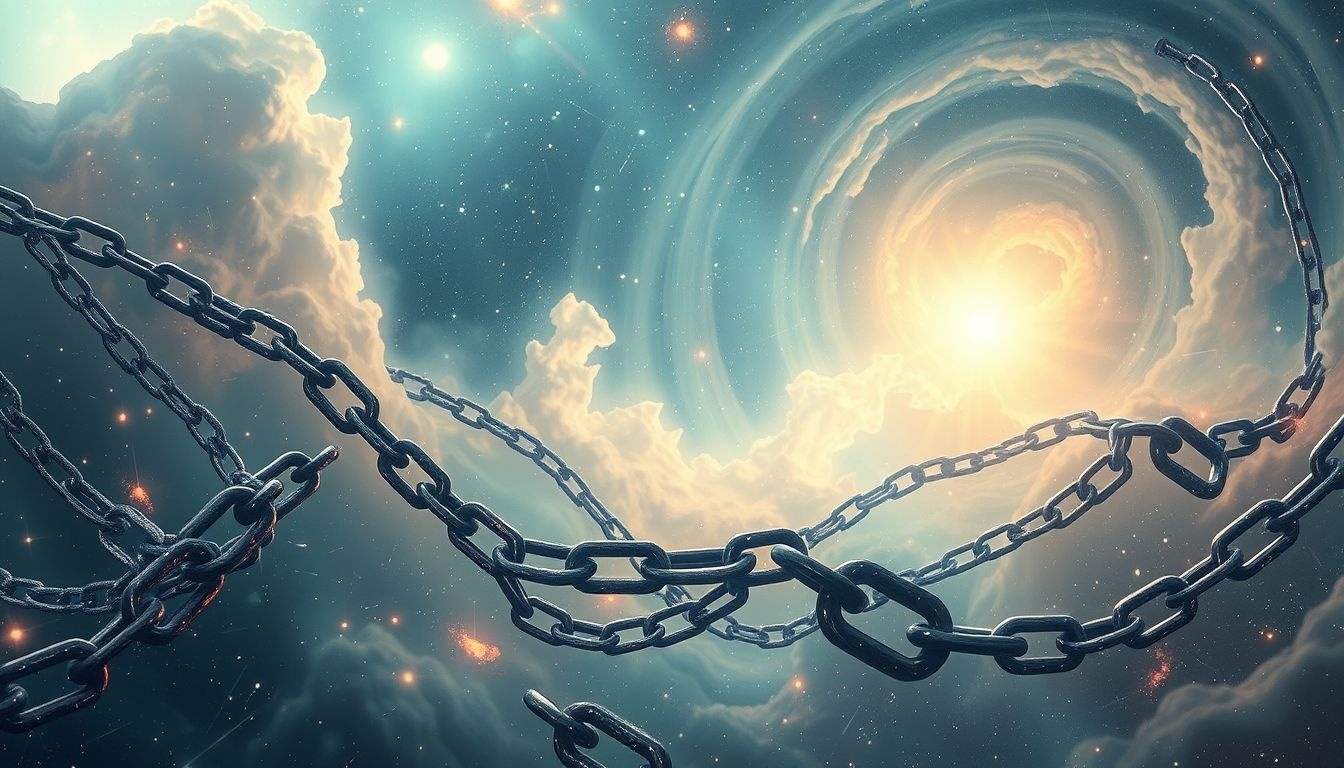 Rêver de chaînes en fer symbolise force et défis persistants à vaincre.