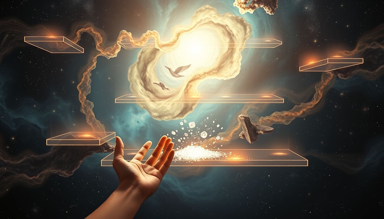 Chercher sur une étagère symbolise la quête de solutions cachées.