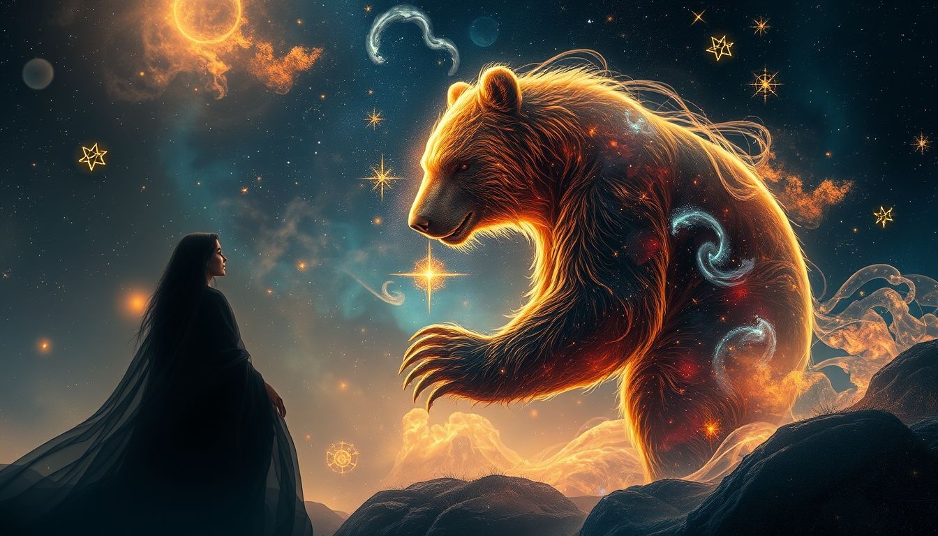 Rêver d’ours brun symbolise courage face aux conflits intérieurs.