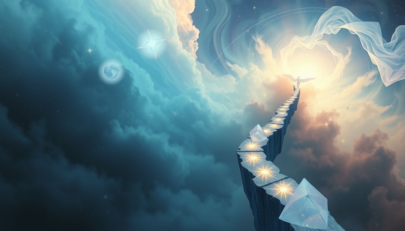 Rêver de courir sur une corniche révèle anxiété et fuite intérieure.