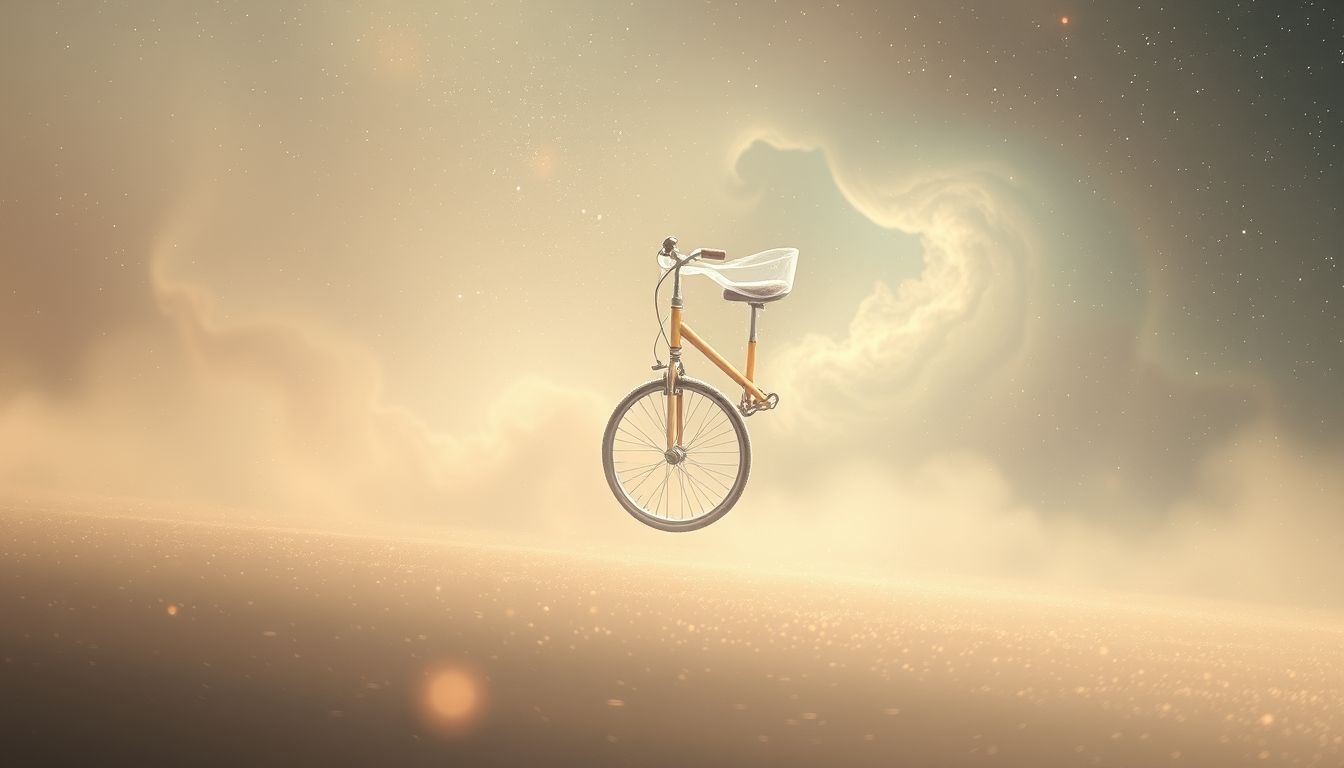 Rêver d’un monocycle lent symbolise prudence et réflexion profonde.