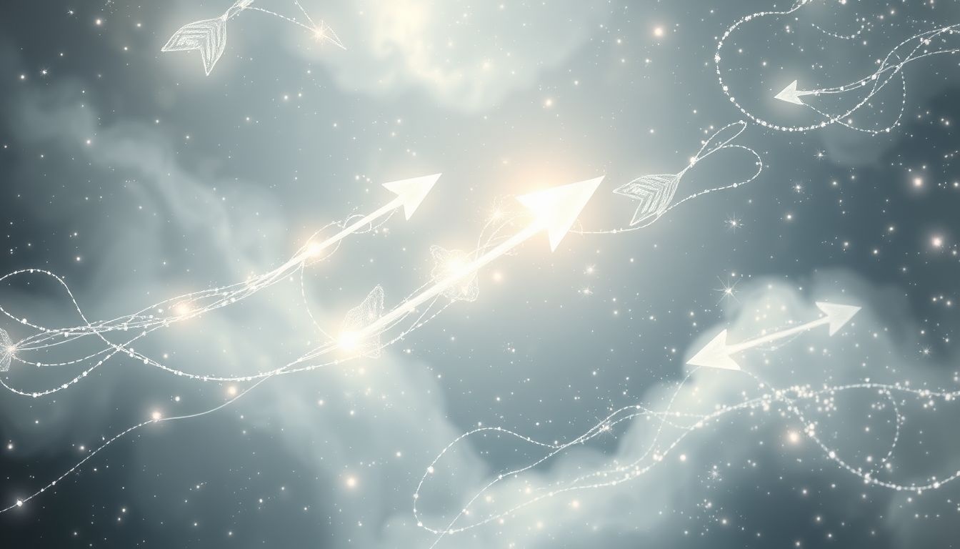 Rêver de flèches en argent symbolise une intuition pure et claire.