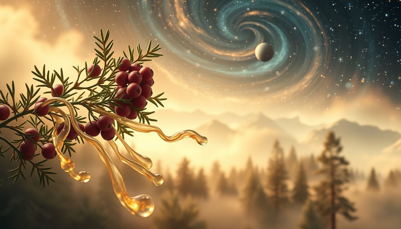 Rêver de jus de genévrier en montagne symbolise purification et renouveau.